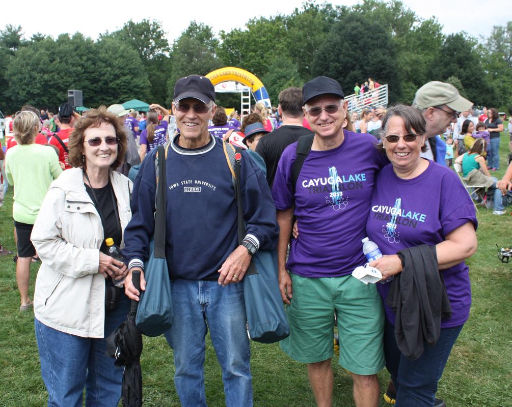 My parents with Ed and Jean