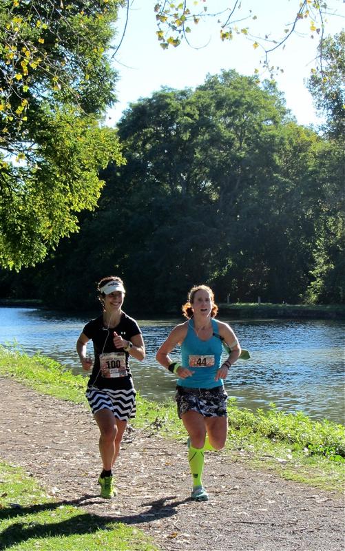 Running with Sarah along the Erie Canal