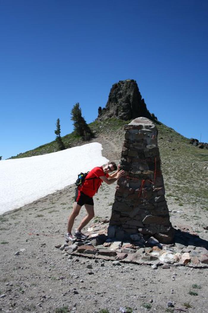 Scott, mid hike Scott, mid hike