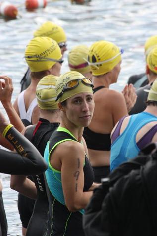 Before the Cayuga Lake Swim Before the Cayuga Lake Swim