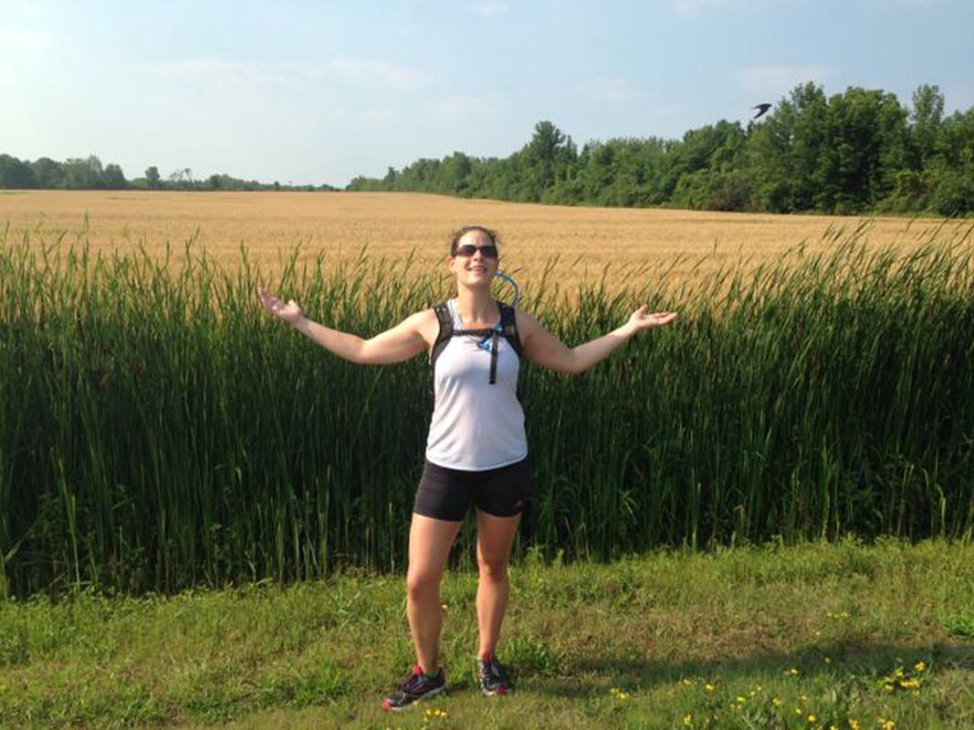 Jenny in the beautiful field