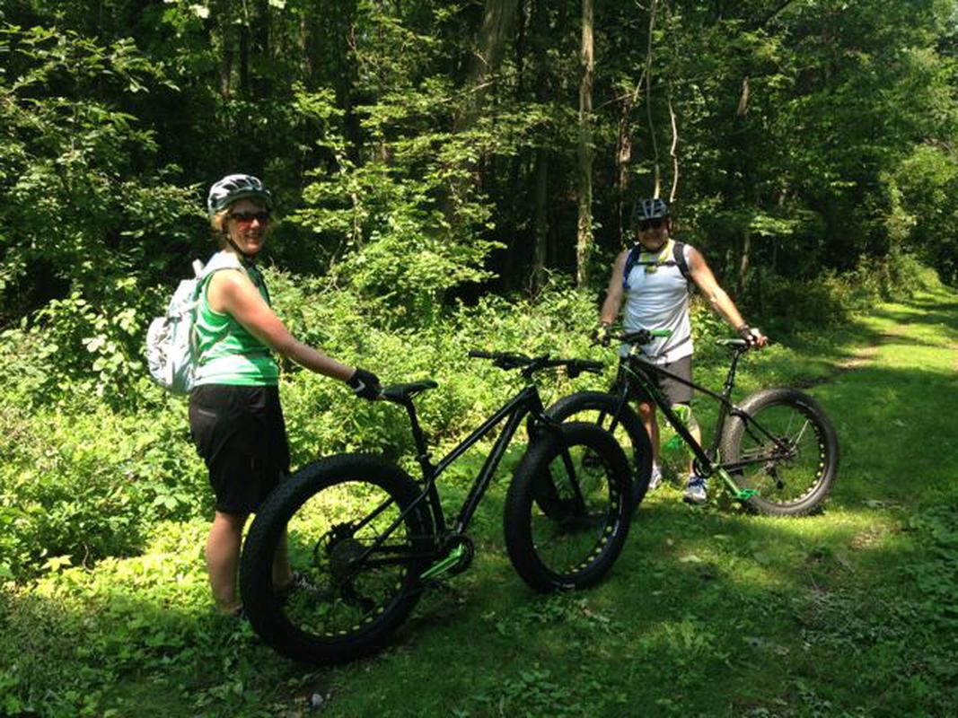 Some awesome bikes we saw on the BD trail