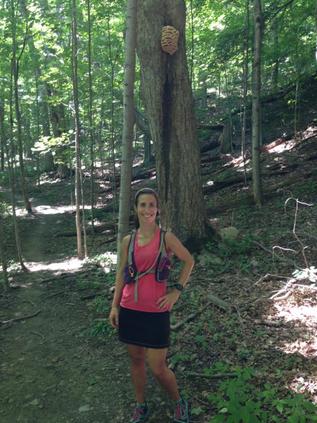 Me on forested trails Me on forested trails