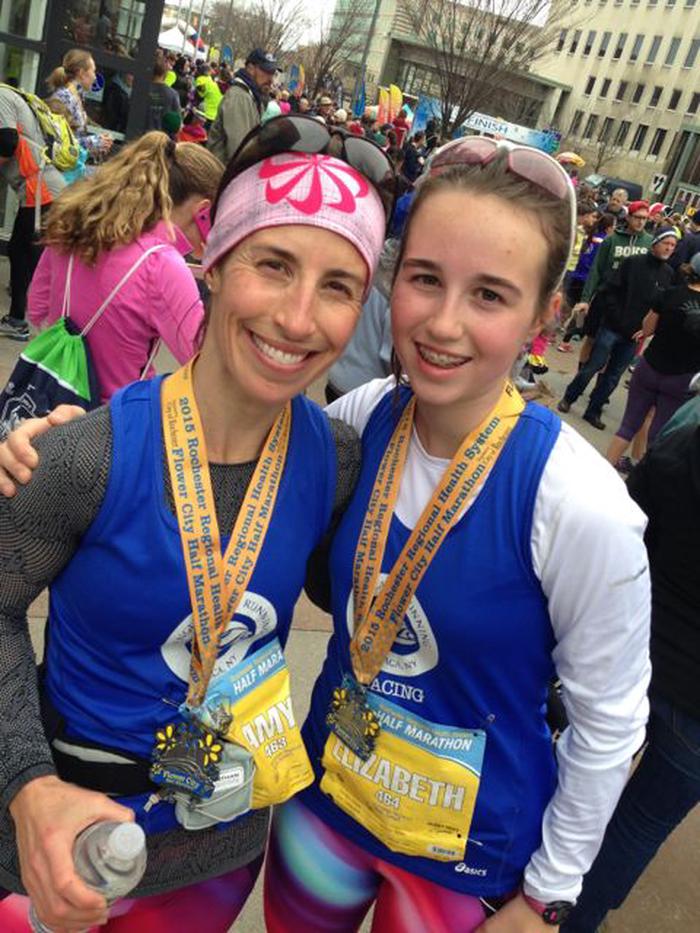 Proud finishers Proud finishers