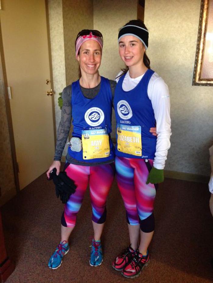 Before our run Before our run