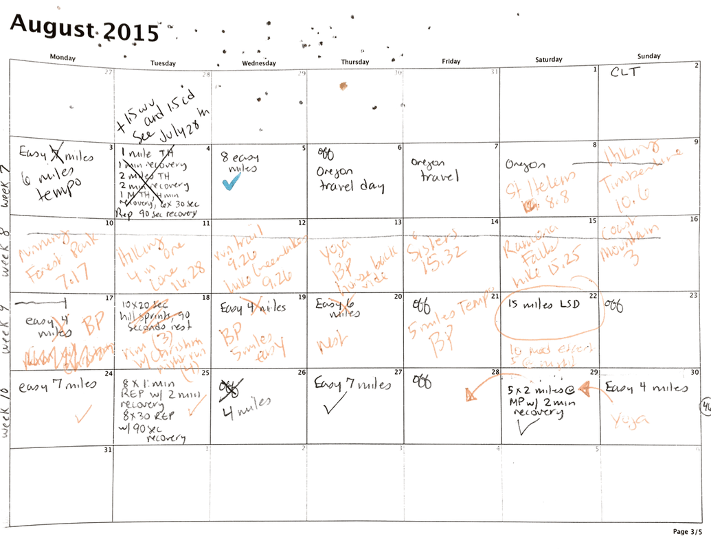 Training Plan