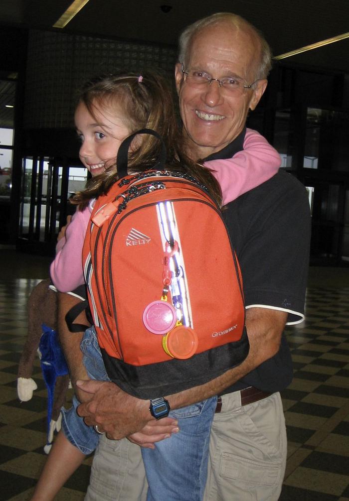 Elizabeth returns home from her first big trip!! The days when Playdoh was still allowed on airplanes! Elizabeth returns home from her first big trip!! The days when Playdoh was still allowed on airplanes!