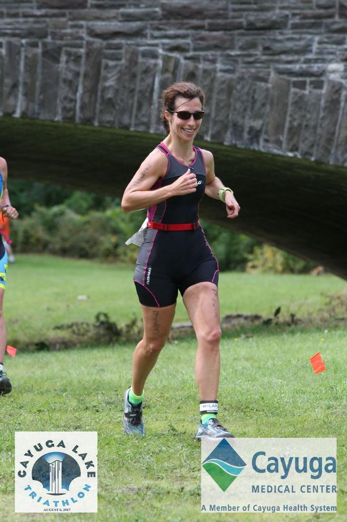 On the run course On the run course