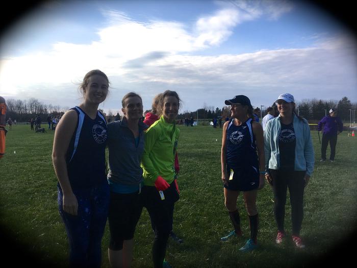 Our small team pre-race. Our small team pre-race.