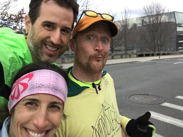 Me, Scott and Joel Cisne outside, pre-race Me, Scott and Joel Cisne outside, pre-race