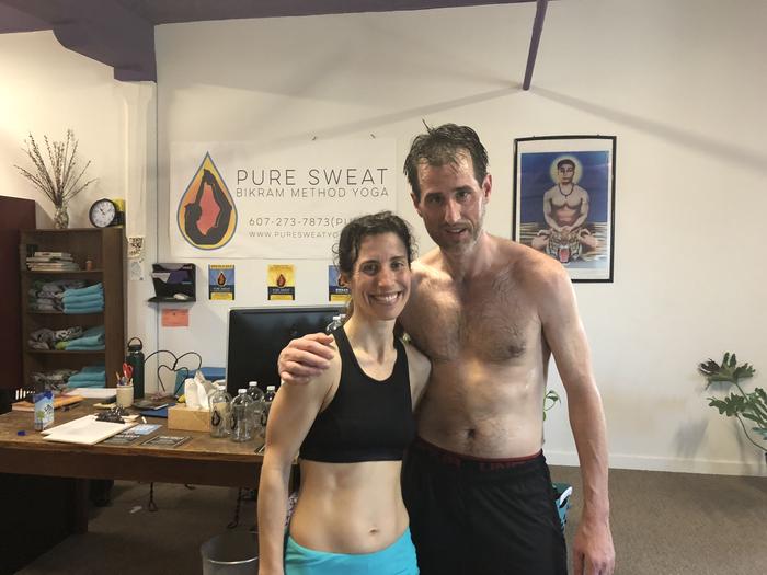 With Scott after my 3rd class and his first! With Scott after my 3rd class and his first!