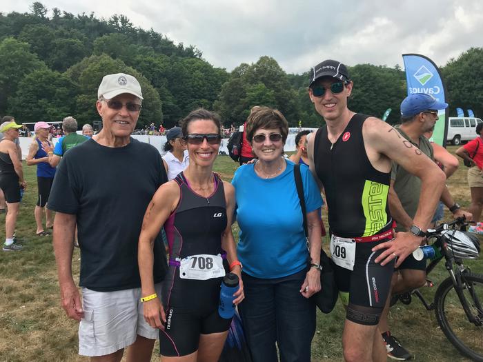 With my mom and dad and Scott after the race. So glad they made it down to see us!! With my mom and dad and Scott after the race. So glad they made it down to see us!!