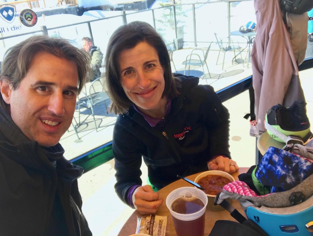 Ski date with Scott at Killington