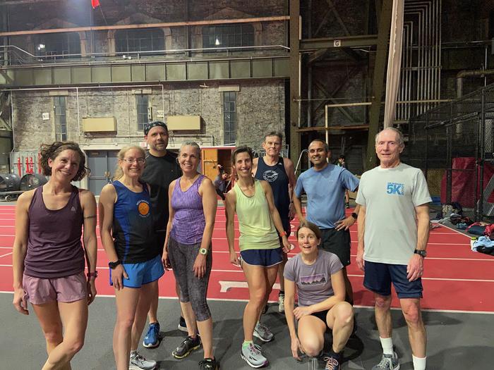 Our 7 minute mile crew! Our 7 minute mile crew!