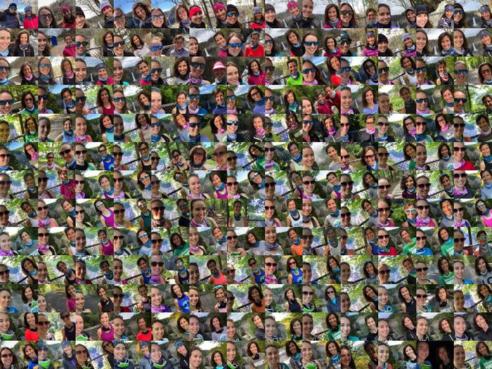 Collage of most of our hiking pictures Collage of most of our hiking pictures