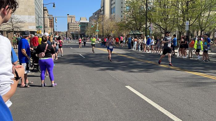Toward the finish line! Toward the finish line!
